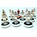 Subbuteo Andrew Table Soccer PAOK 1984-1985 Greek Champions on Lightweight  Bases